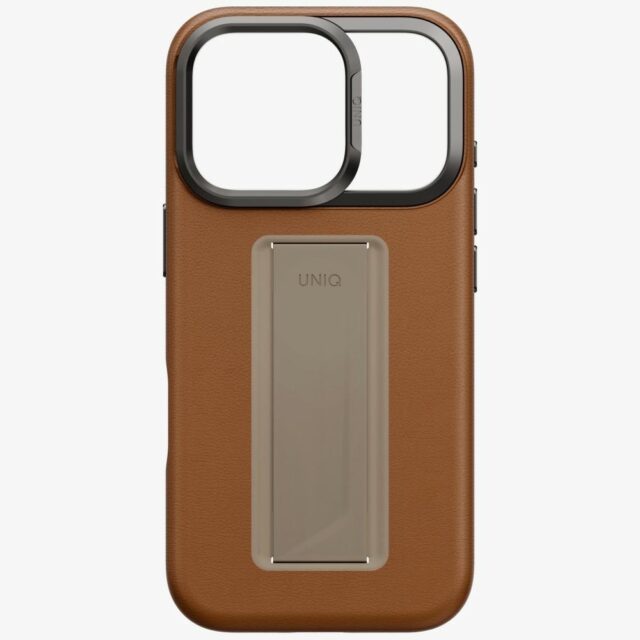 Case UNIQ Heldro Pro for iPhone 17 Pro Magclick Charging caramel - imagine 5