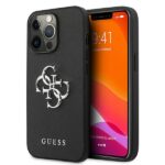 Guess GUHCP13XSA4GSBK iPhone 13 Pro Max6,7"black hardcase Saffiano 4G Metal Logo