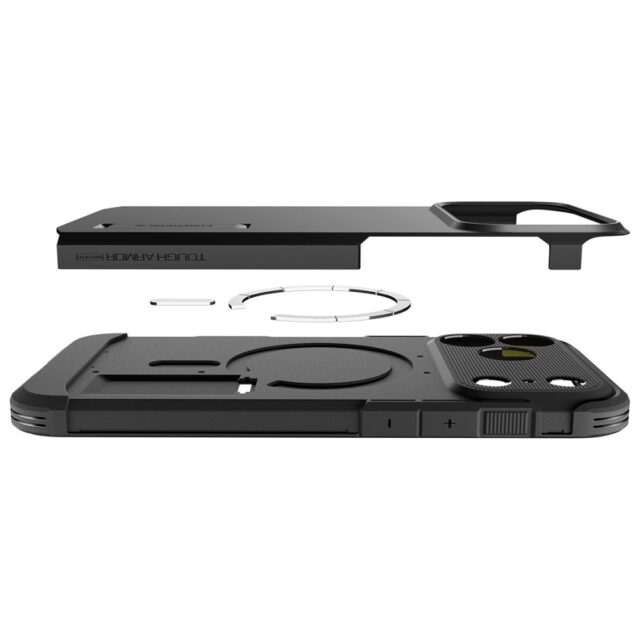 Spigen Tough Armor "T" MAG MagSafe Case for iPhone 17 Pro Black - imagine 7