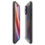Spigen Ultra Hybrid iPhone 16 6.1" frost black ACS08200 - imagine 7