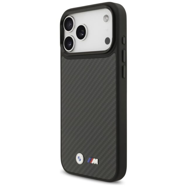BMW M Kevlar Matt MagSafe Case for iPhone 17 Pro Max Black - imagine 2