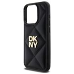 DKNY DKHCP15XPQDSLK iPhone 15 Pro Max  6.7" black Quilted Stack Logo - imagine 6