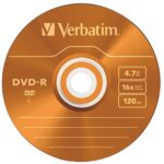DVD-R Verbatim COLOUR SLIM Disc 4.7GB 16X 5pcs multicolored 43557 - imagine 3