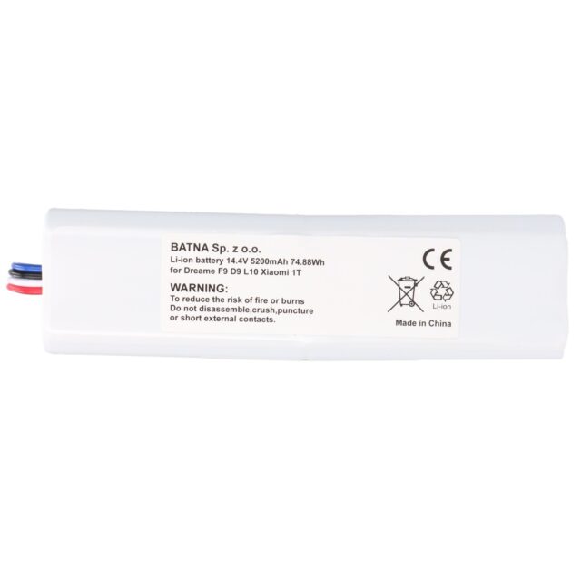 Battery for Dreame Vacuum F9/D9 PRO  14.4V 5200mAh - imagine 6