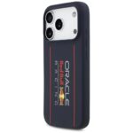 Red Bull Silicone Oversize Vertical Logo MagSafe Case for iPhone 17 Pro Navy Blue - imagine 2