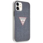 Guess GUHCP12SPCUJULDB iPhone 12 mini 5,4" dark blue hardcase Jeans Collection - imagine 4
