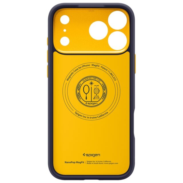 Spigen Nano Pop Mag MagSafe Case for iPhone 17 Pro Max Navy Blue - imagine 3