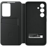 Samsung EF-ZS926CBEGWW S24+ S926 black Smart View Wallet Case - imagine 5
