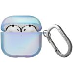 Case UNIQ Iridescia for AirPods 4 Hang Case blue