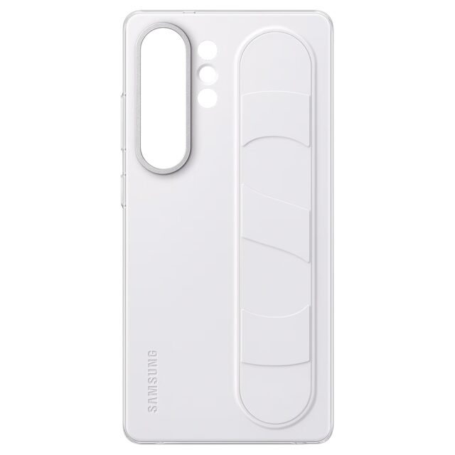 Samsung Standing Grip case for Galaxy S25 Ultra white - imagine 5
