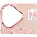 Nimmy Glasses Cool Cat MagSafe case for iPhone 16 pink - imagine 7