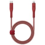 ENERGEA Flow USB-C to Lightning C94 MFI Cable 1.5m Red 60W 3A PD Fast Charge