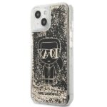 Karl Lagerfeld KLHCP13MLGGKBK iPhone 13 / 14 / 15 6,1"black hardcase Liquid Glitter Gatsby - imagine 2
