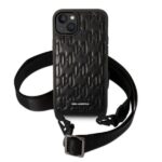 Karl Lagerfeld KLHCP14MSTMMK iPhone 14 Plus / 15 Plus 6,7" hardcase black Monogram Plaque Logo - imagine 2