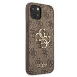 Guess GUHCP13M4GMGBR iPhone 13 / 14 / 15 6,1"brown hardcase 4G Big Metal Logo - imagine 4