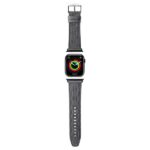 Karl Lagerfeld Strap KLAWMSAKLHPG Apple Watch 38/40/41mm silver strap Saffiano Monogram