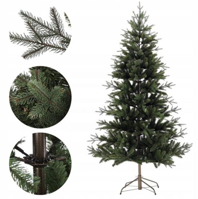 Extralink Artificial Christmas Tree, 180 cm Green Agata - imagine 3