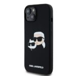 Karl Lagerfeld KLHMP15SSKCHPPLK iPhone 15 / 14 / 13 6.1" black hardcase Silicone Karl & Choupe - imagine 2