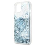 Guess GUHCP13MLG4GBL iPhone 13 / 14 / 15 6,1" blue hardcase 4G Big Liquid Glitter - imagine 6