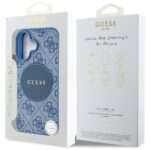 Case Guess 4G Circle Classic Logo MagSafe for iPhone 16 blue - imagine 8