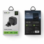 ENERGEA Wall Charger 1xUSB+2xUSB-CPD-PPS-QC 3.0 66W 2C1A black US+EU Travelite GAN66 - imagine 4