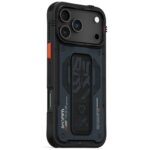 Case Skinarma Aegis for iPhone 17 Pro Max Magnetic Charging + Grip Stand navy