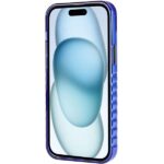 Audi IML Big Logo MagSafe Case iPhone 15 Plus / 14 Plus 6.7" navy blue hardcase AU-IMLMIP15 - imagine 5