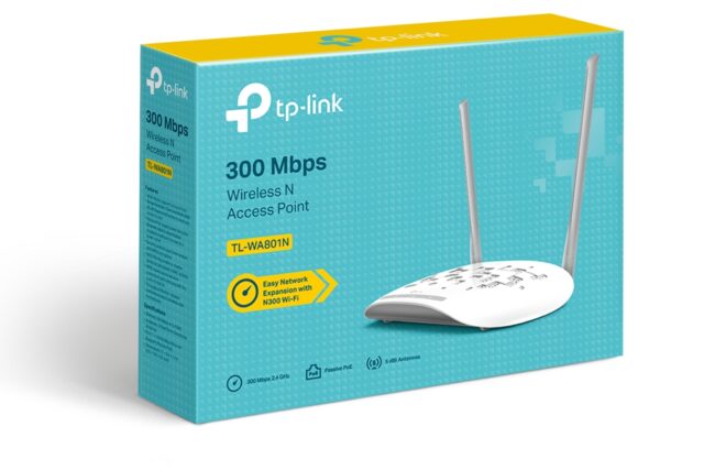 TP-Link TL-WA801N | Access point | N300, 1x RJ45 100Mb/s, Passive PoE - imagine 3