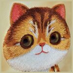 Nimmy case iPhone 15 Pro 6.1" khaki Big  Eyed Pet 2.0 Cat - imagine 7