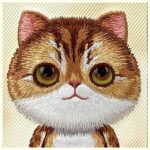 Nimmy case iPhone 16 Pro Max 6.9" khaki  Big Eyed Pet 2.0 Cat - imagine 7