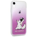 Karl Lagerfeld KLHCI61CFNRCPI iPhone Xr hardcase pink Choupette Fun - imagine 5