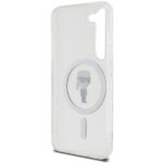 Karl Lagerfeld KLHMS23SHFCKNOT S23 S911 transparent hardcase IML Ikonik MagSafe - imagine 7