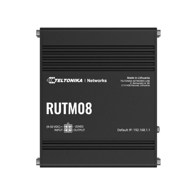 Teltonika RUTM08 | Industrial router | 4x GbE - imagine 3
