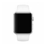 Mercury Silicone Strap Apple Watch 38/40/41 mm white - imagine 2