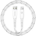 ENERGEA Nyloflex USB - Lightning Cable Charge and Sync C89 MFI 1.5m white