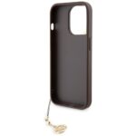 Guess GUHCP15LGF4GBR iPhone 15 Pro 6.1" brown hardcase 4G Charms Collection - imagine 7