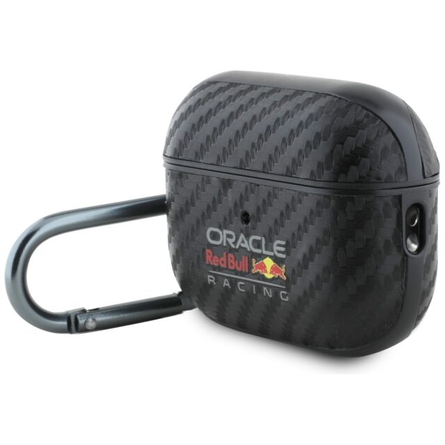 Case Red Bull PU Carbon Logo for AirPods Pro 2 black - imagine 2
