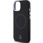 Mercedes MEHMP15S23SCMK iPhone 15 / 14 / 13 6.1" Black Hardcase Silicone Bicolor MagSafe - imagine 6