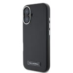 Karl Lagerfeld KLHMP16SPGMSRPK iPhone 16 6.1" black hardcase FW Metal Plate MagSafe - imagine 3