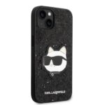 Karl Lagerfeld KLHCP14MG2CPK iPhone 14 Plus / 15 Plus 6,7" black hardcase Glitter Choupette Pa - imagine 4