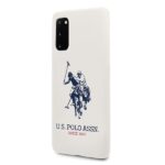 US Polo USHCS62SLHRWH S20 G980 white Silicone Collection - imagine 2