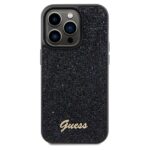 Guess GUHCP14LPMSDGSK iPhone 14 Pro 6.1" black hardcase Disco Metal Script - imagine 3