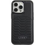 Audi Synthetic Leather MagSafe iPhone 13 Pro / 13 6.1" black hardcase AU-TPUPCMIP13P-GT/D3-BK