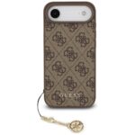 Guess 4G Charms Collection MagSafe case for iPhone Air brown - imagine 2