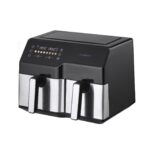 Extralink Home Air Fryer SJ-1000 10L EU | Air fryer | (6L+4L) 2500W - imagine 3