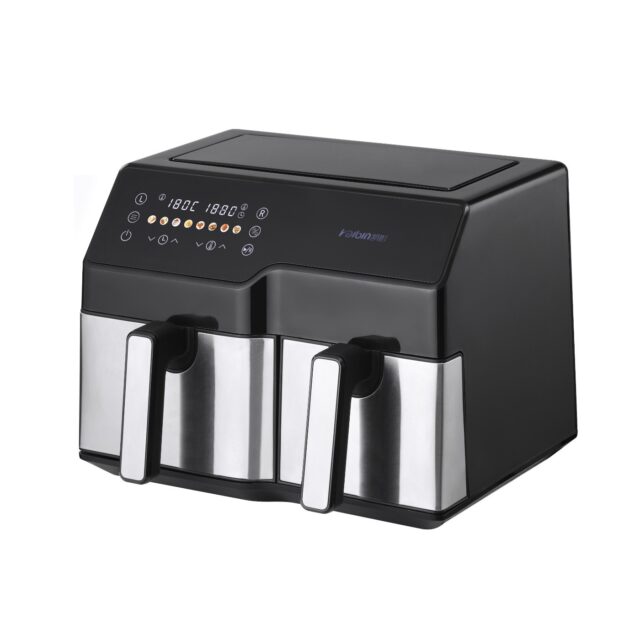 Extralink Home Air Fryer SJ-1000 10L EU | Air fryer | (6L+4L) 2500W - imagine 3