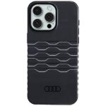 Audi IML MagSafe Case iPhone 15 Pro Max 6.7" black hardcase AU-IMLMIP15PM-A6/D3-BK