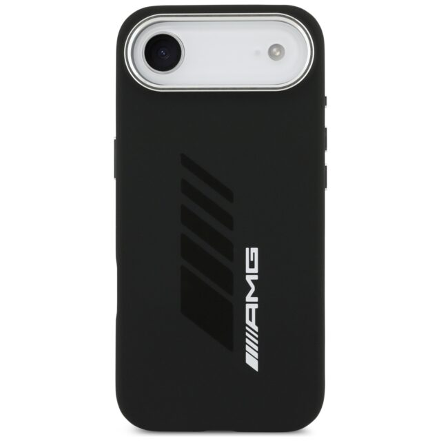 AMG Silicone Oversize Rhombs MagSafe Case for iPhone Air Black - imagine 3