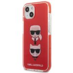 Karl Lagerfeld KLHCP13MTPE2TR iPhone 136,1" hardcase red Karl&Choupette Head - imagine 2