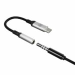 3MK Adapter USB-C - Jack 3,5 mm DAC black - imagine 4